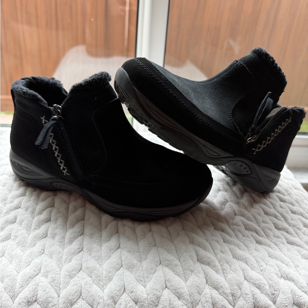 Easy Spirit Black Ankle Booties
